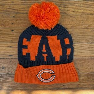 Chicago Bears Pom Beanie, Women’s (Never Worn)